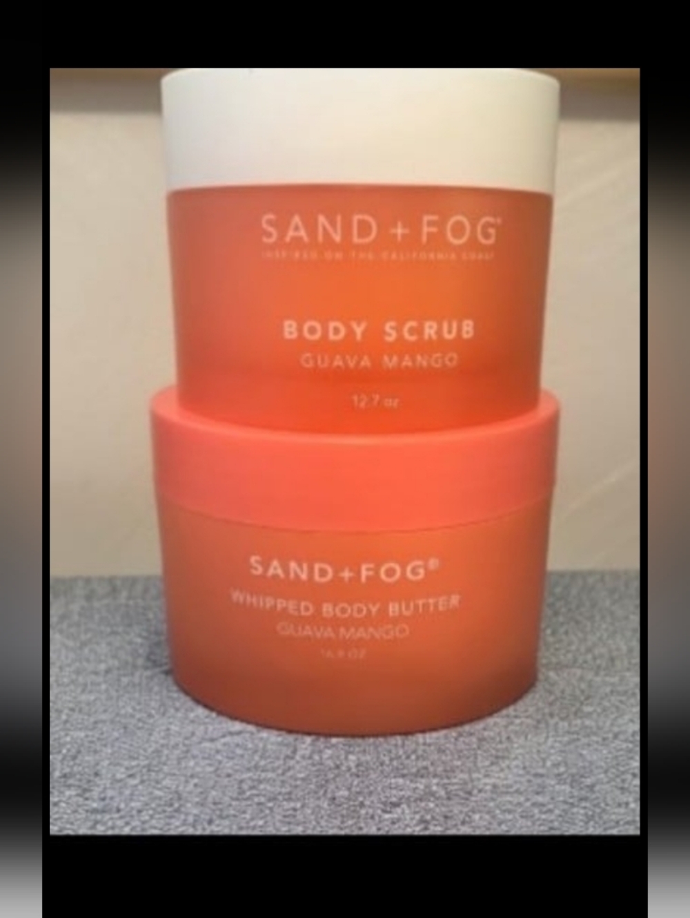 Sand + Fog Guava Mango Whipped Body Butter+ Scrub Set